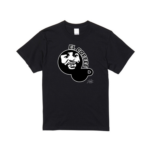 EL COFFEE&times;マリーンズコラボ サイン刺繍Tシャツ(EL COFFEE) 詳細画像 ブラック 1