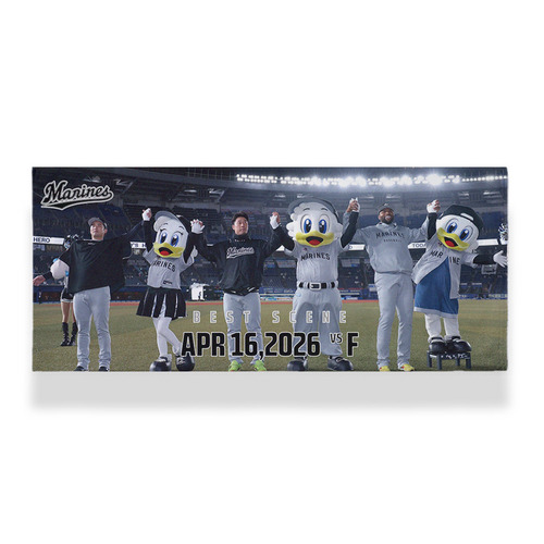 2026ベストシーン 選手集合フェイスタオル(4.16vsF) 詳細画像 1カラー 1