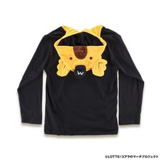 チャンスくん フード付きなりきりキッズロングTシャツ 詳細画像