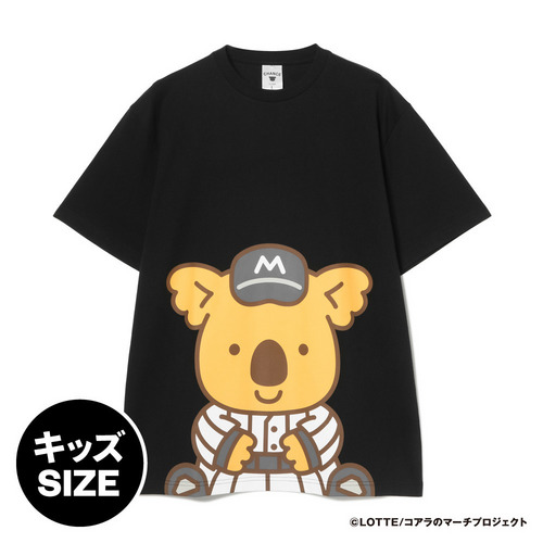 チャンスくん ビッグプリントキッズTシャツ 詳細画像 ブラック 1
