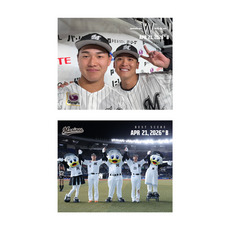 2026ベストシーン 選手集合・セルフィーステッカー2枚セット(4.21vsB)