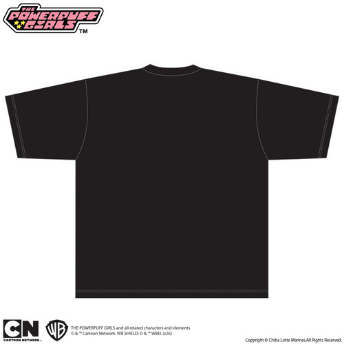 パワーパフ ガールズ｜マリーンズ Tシャツ 詳細画像 ブラック 3
