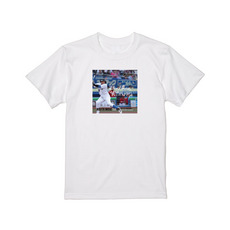 井上広大選手 移籍後初ホームラン記念 Tシャツ(直筆メッセージ)