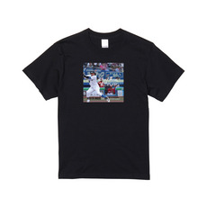 井上広大選手 移籍後初ホームラン記念 Tシャツ(直筆メッセージ) 詳細画像