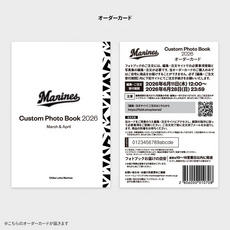 Custom Photo Book 2026 オーダーカード(March＆April) 詳細画像