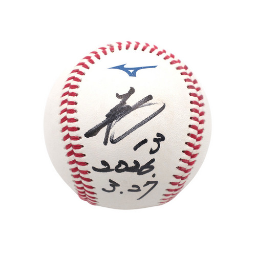 ヒーロー試合球B #13毛利(2026.3.27)「プロ初登板5回無失点、プロ初勝利！」