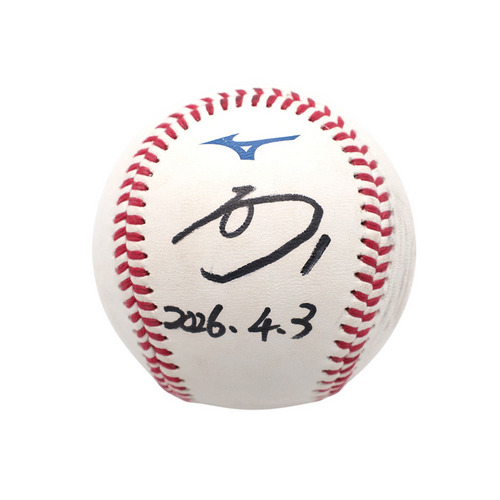 ヒーロー試合球B#1藤原(2026.4.3)「プロ入り初の逆転サヨナラ2点タイムリー！」