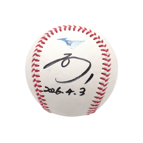 ヒーロー試合球C#1藤原(2026.4.3)「プロ入り初の逆転サヨナラ2点タイムリー！」