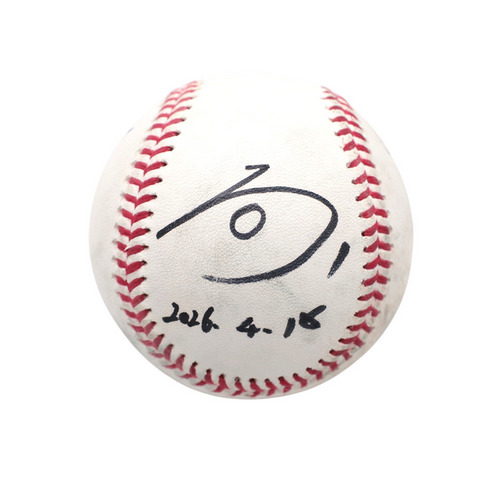 ヒーロー試合球B#1藤原(2026.4.15)「4安打3打点の大暴れ！」
