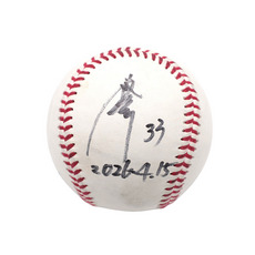 ヒーロー試合球C #33八木(2026.4.15)「無失点で抑え、嬉しいプロ初勝利！」