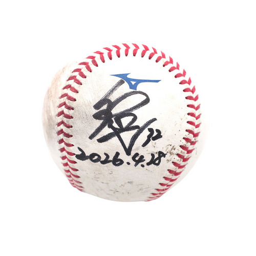 ヒーロー試合球B#32佐藤(2026.4.28)「均衡を破る先制適時打！」