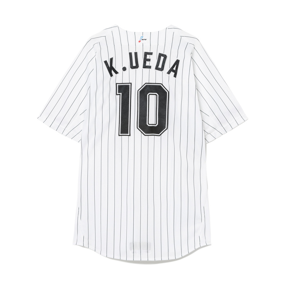 千葉ロッテマリーンズ 上田ユニフォーム Lサイズ 10上田 希由翔 直筆サイン入り実使用ユニホーム (HOME)/マリーンズ