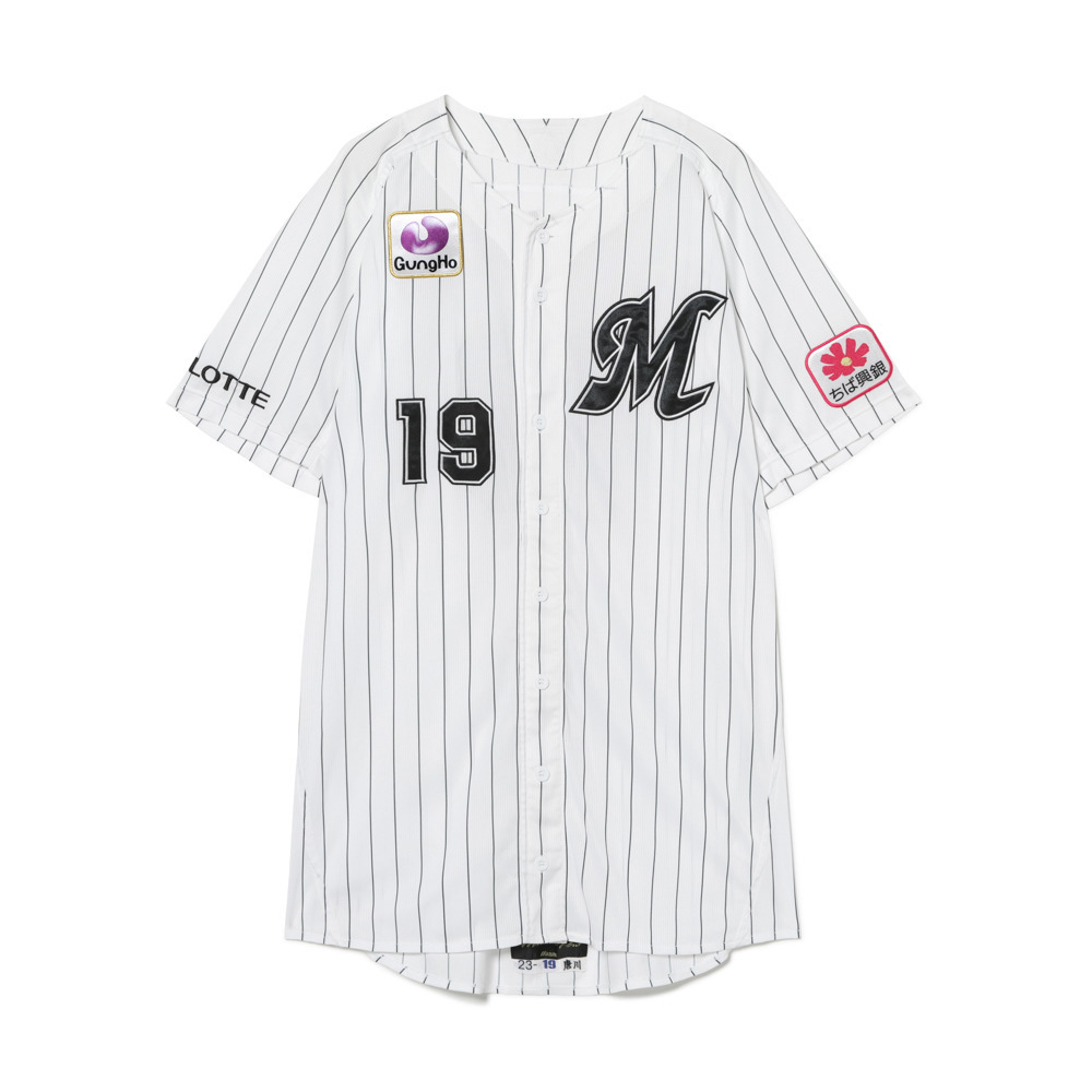 千葉ロッテマリーンズ　唐川侑己選手　実使用支給ユニフォーム 19唐川 侑己 直筆サイン入り実使用ユニホーム (HOME)/マリーンズ
