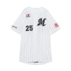 25岡 大海 直筆サイン入り実使用ユニホーム (HOME)/マリーンズ