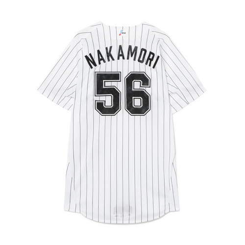 56中森 俊介 直筆サイン入り実使用ユニホーム (HOME)/マリーンズ