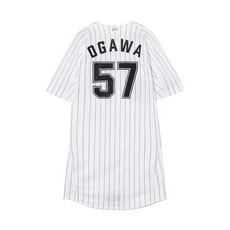 57小川 龍成 直筆サイン入り実使用ユニホーム (HOME)/マリーンズ