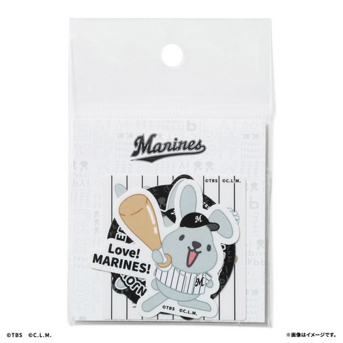 MARINESラヴィット！ステッカー3枚セット＜ポンポン＞ 詳細画像 1カラー 5