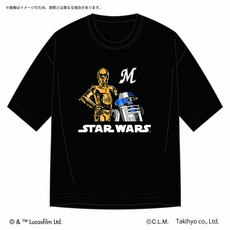 STAR WARS / C-3PO & R2-D2 Tシャツ / マリーンズ