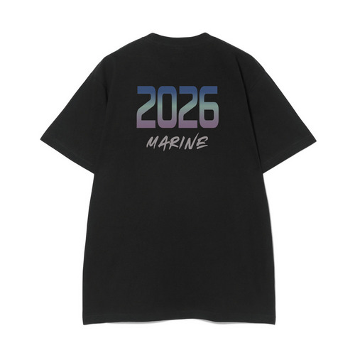 【ネーム・ナンバーカスタム】BSW半袖Tシャツ(ブラック) 詳細画像 名入れ(アルファベット＋ナンバー) 2