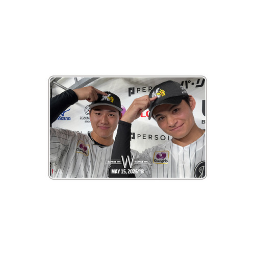 2026ベストシーン 選手セルフィーアクリルカード(5.15vsB) 詳細画像 1カラー 1