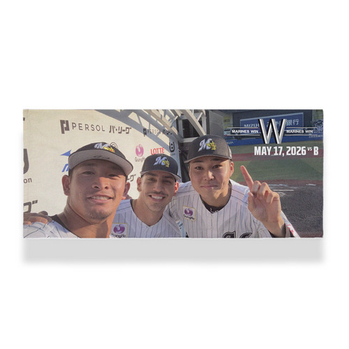 2026ベストシーン 選手セルフィーフェイスタオル(5.17vsB) 詳細画像 1カラー 1