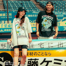MARINES &times; KEBOZ MASCOT PHOTO Tシャツ 詳細画像