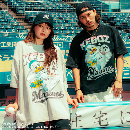MARINES &times; KEBOZ MASCOT PHOTO Tシャツ 詳細画像 ホワイト 1