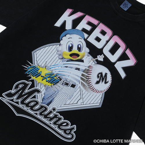 MARINES &times; KEBOZ MASCOT PHOTO Tシャツ 詳細画像 ホワイト 11
