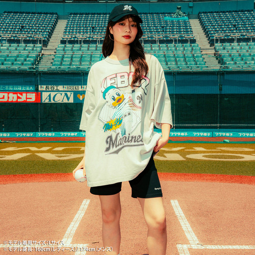MARINES &times; KEBOZ MASCOT PHOTO Tシャツ 詳細画像 ホワイト 4