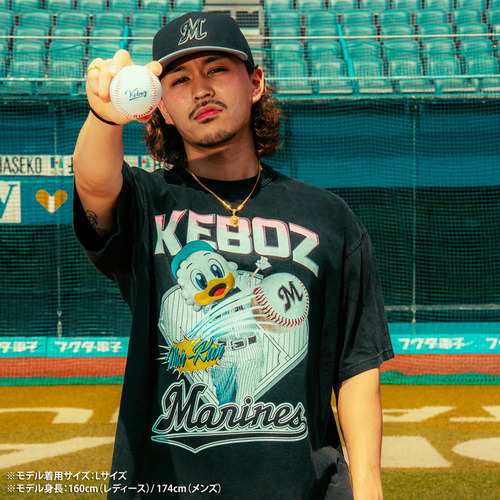 MARINES &times; KEBOZ MASCOT PHOTO Tシャツ 詳細画像 ホワイト 5