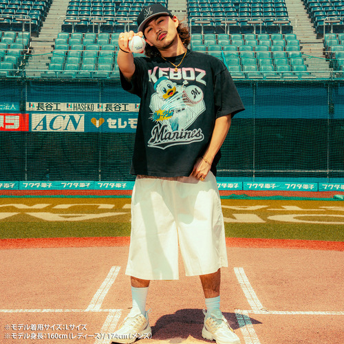MARINES &times; KEBOZ MASCOT PHOTO Tシャツ 詳細画像 ホワイト 6
