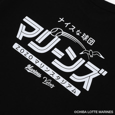 MARINES &times; KEBOZ ナイスな球団 Tシャツ 詳細画像