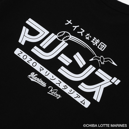 MARINES &times; KEBOZ ナイスな球団 Tシャツ 詳細画像 ホワイト 12