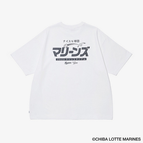 MARINES &times; KEBOZ ナイスな球団 Tシャツ 詳細画像 ホワイト 14