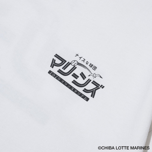 MARINES &times; KEBOZ ナイスな球団 Tシャツ 詳細画像 ホワイト 15