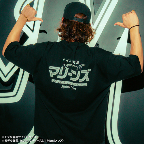 MARINES &times; KEBOZ ナイスな球団 Tシャツ 詳細画像 ホワイト 6