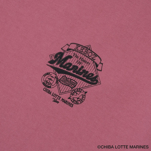 MARINES &times; KEBOZ The History of Marines Tシャツ 詳細画像 ピンク 9
