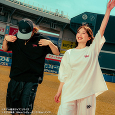 MARINES &times; KEBOZ SUNRISEPINK３D刺繍 Tシャツ 詳細画像