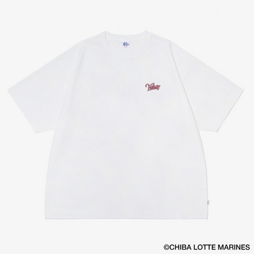 MARINES &times; KEBOZ SUNRISEPINK３D刺繍 Tシャツ 詳細画像 ホワイト 11