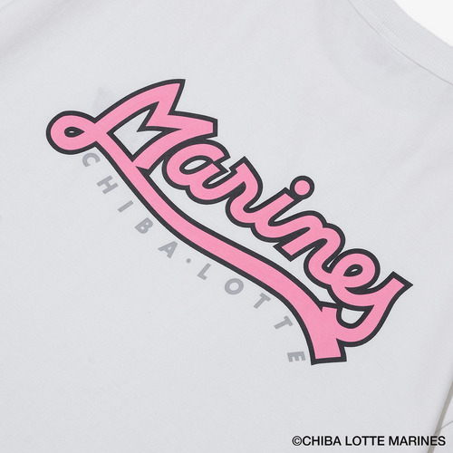 MARINES &times; KEBOZ SUNRISEPINK３D刺繍 Tシャツ 詳細画像 ホワイト 14