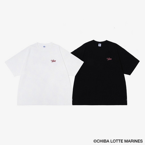 MARINES &times; KEBOZ SUNRISEPINK３D刺繍 Tシャツ 詳細画像 ホワイト 5