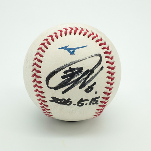 ヒーロー試合球B#6西川(2026.5.15)「勝ち越し３ランホームランで連日大活躍！」