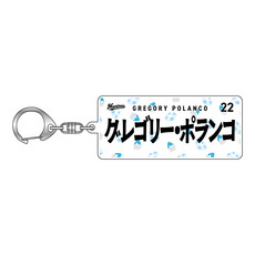 全選手展開 マンスリー総柄アクリルキーホルダー(夏休みVer.)