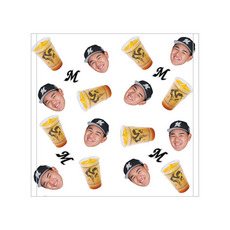 20選手展開 マリーンズグルメデザイン ハンドタオル 詳細画像