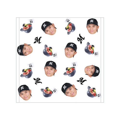 20選手展開 マリーンズグルメデザイン ハンドタオル 詳細画像 1カラー 16