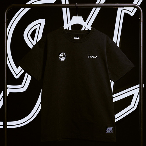 RVCA&times;MARINES BSW PT TEE 詳細画像 ブラック 4