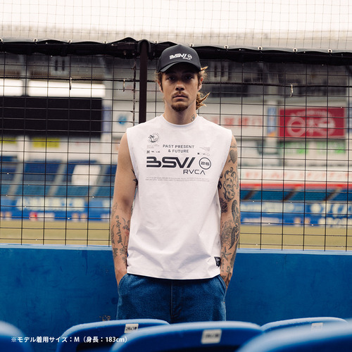 RVCA&times;MARINES BSW SLEEVELESS 詳細画像 ホワイト 1