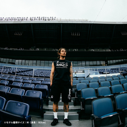 RVCA&times;MARINES BSW SLEEVELESS 詳細画像 ブラック 1