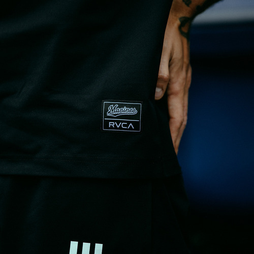 RVCA&times;MARINES BSW SLEEVELESS 詳細画像 ブラック 3
