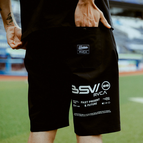 RVCA&times;MARINES BSW SHORTS 詳細画像 ブラック 2